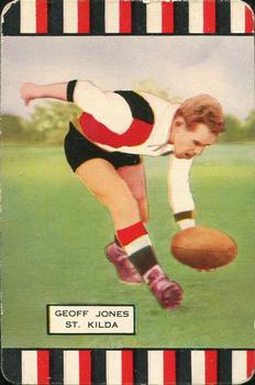 1955 Coles Victorian Footballers Series 3 #NNO Geoff Jones Front